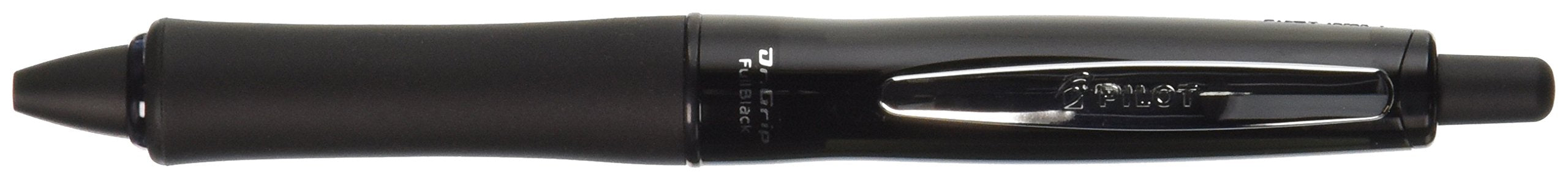 Pilot Doctor Grip Full Black Ballpoint Pen 0.7mm Fine Point - BDGFB80F-B