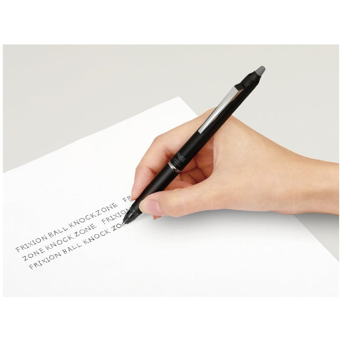 Pilot Frixion Ball Knock Zone 0.5mm Ballpoint Pen All Time Black-Kiichin - The #1 Place for Japanese Goods in Your Hand!