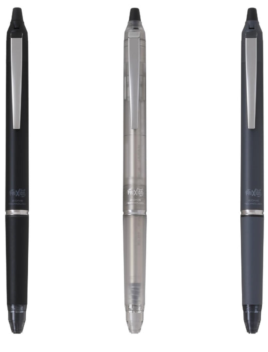 Pilot Frixion Ball Knock Zone 0.7mm Black Retractable Ballpoint Pen-Kiichin - The #1 Place for Japanese Goods in Your Hand!