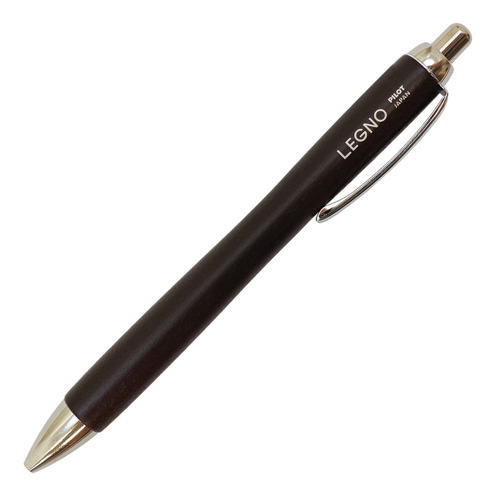 Pilot Legno Ballpoint Pen Dark Brown Knock Type 0.7mm 138x12mm 20G-Kiichin - The #1 Place for Japanese Goods in Your Hand!