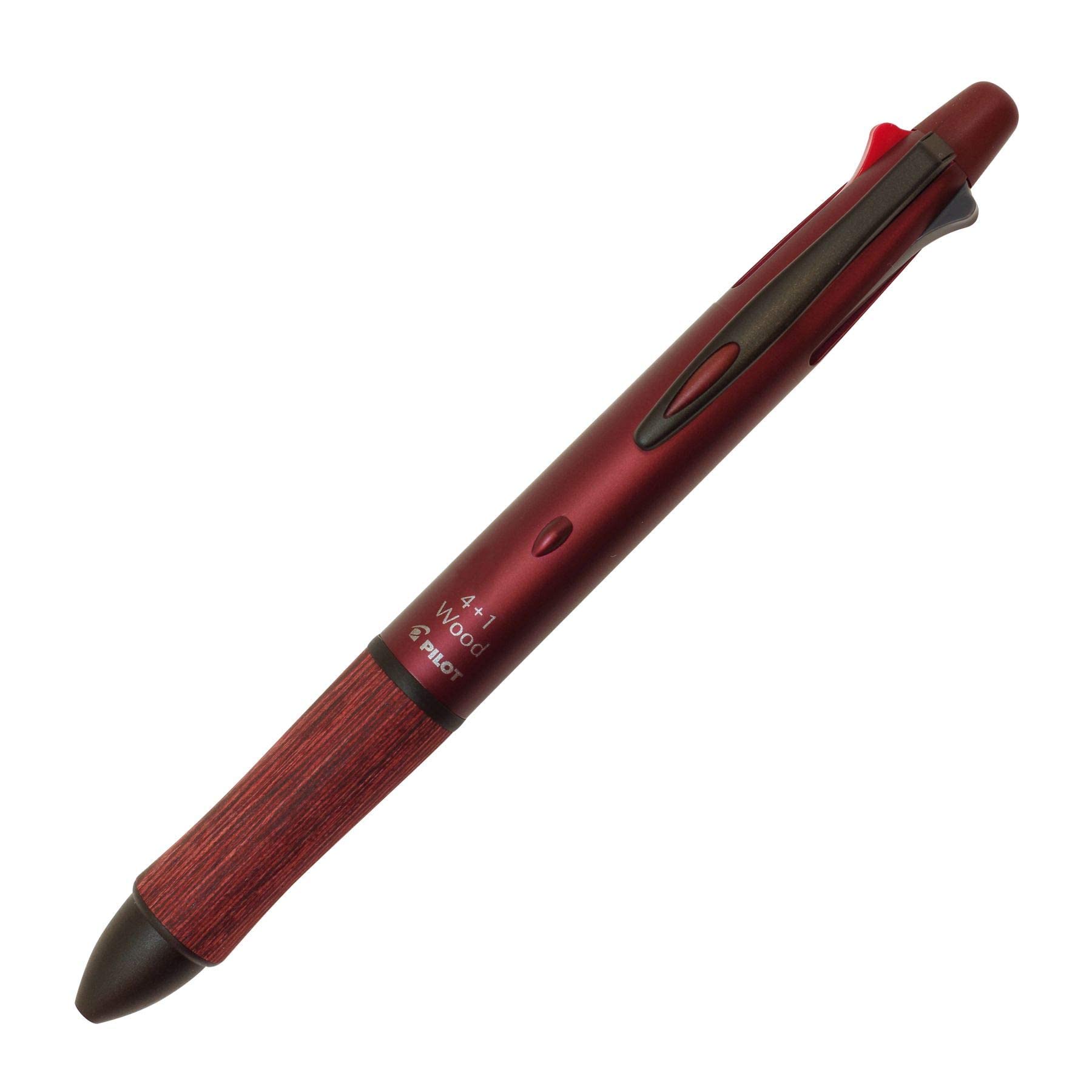 Pilot 4+1 Composite Writing Instrument Wood Bordeaux - Four Plus One S