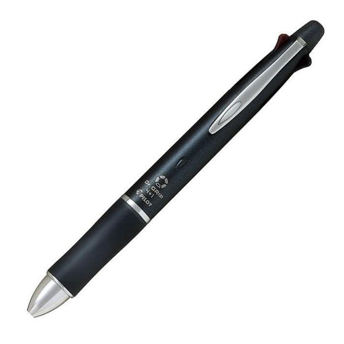 Pilot Doctor Grip 4+1 Extra Fine 0.5mm Ballpoint Pen - Sharp 0.5mm Ash Navy