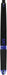 Pilot Delful Double Knock Mechanical Pencil 0.5mm Black & Blue HDF-50R-BL-Kiichin - The #1 Place for Japanese Goods in Your Hand!