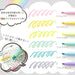 Pilot Frixion Light Soft Color 6-Pack Erasable Highlighters-Kiichin - The #1 Place for Japanese Goods in Your Hand!