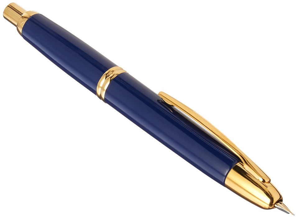 Pilot Capless 深蓝色中号笔尖钢笔 FC-15SR-DLM