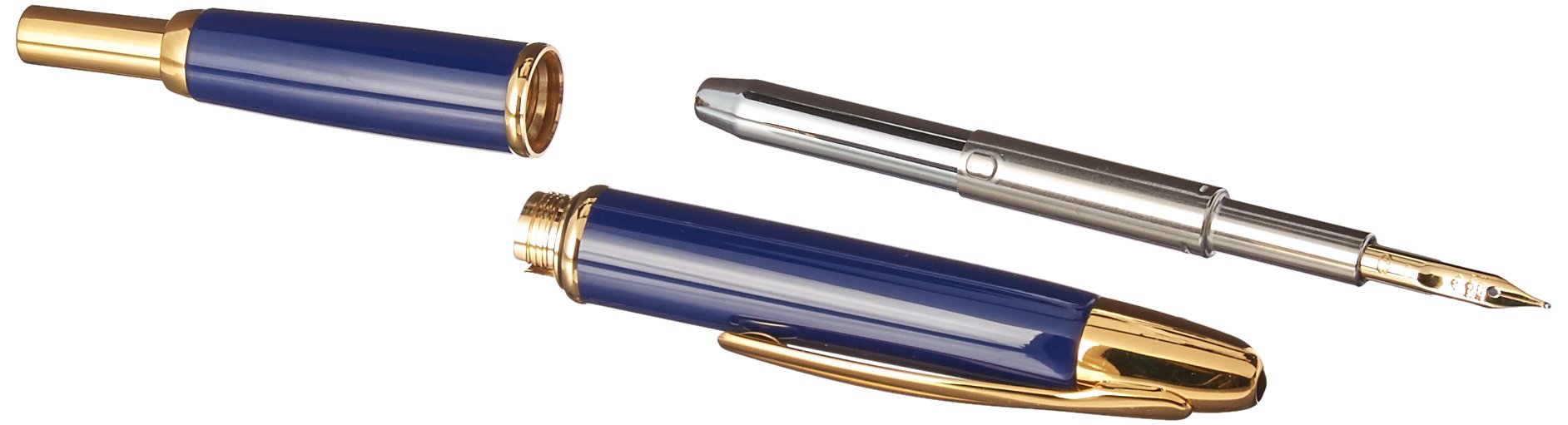 Pilot Capless 深蓝色中号笔尖钢笔 FC-15SR-DLM