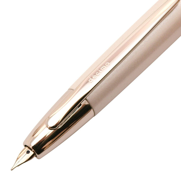 Pilot Capless Decimo Fine Point Fountain Pen in Pearl White