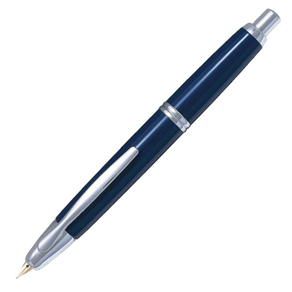 Pilot Capless Medium Point Silver Fountain Pen