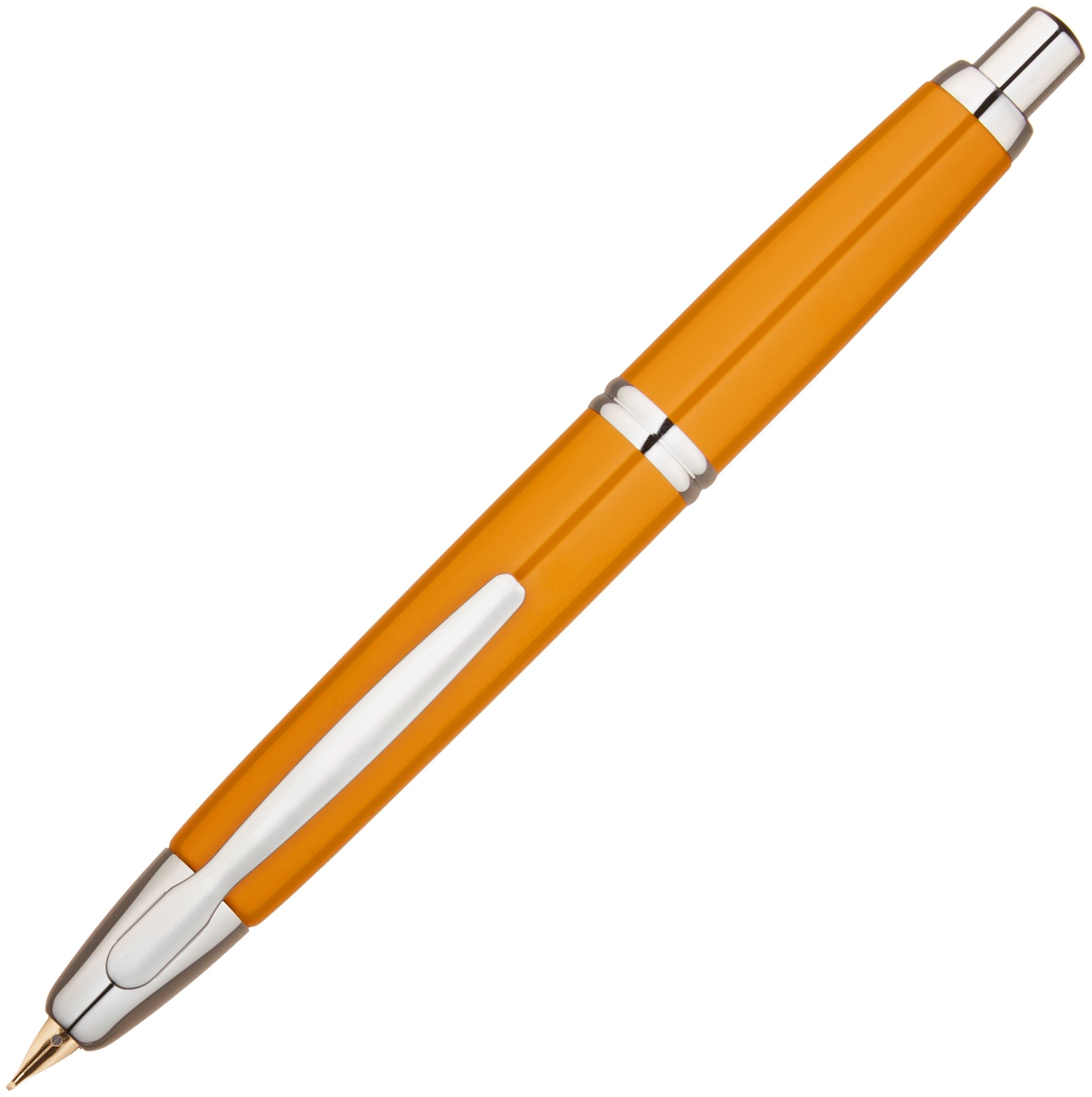 PILOT Capless 万年筆 FCN-1MR-SM Pilot Capless Medium Point Silver Fountain Pen