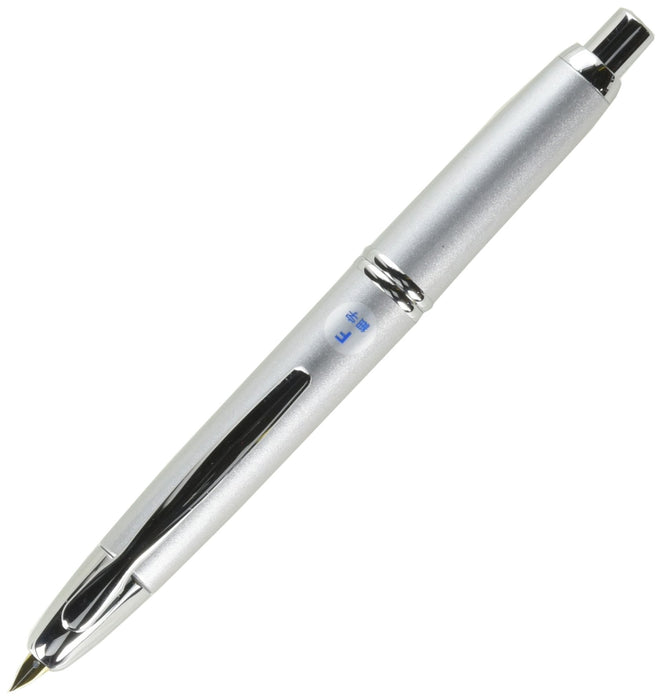 Pilot Capless Silver Fountain Pen FCN1MRSF Model by Pilot