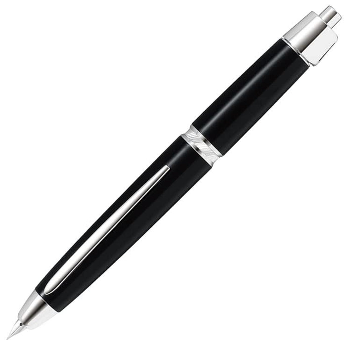 Pilot Capless LS L Black Fine Nib Fountain Pen