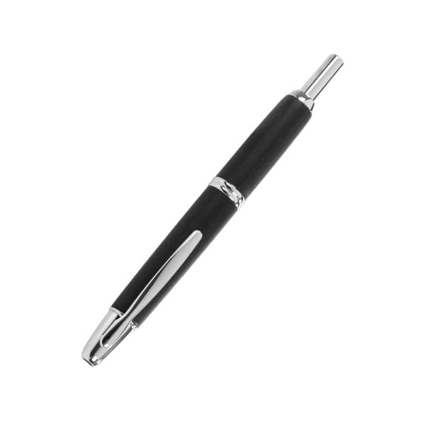 Pilot Fine Point Black Fountain Pen with Capless Wooden Shaft FC-25SK-BF