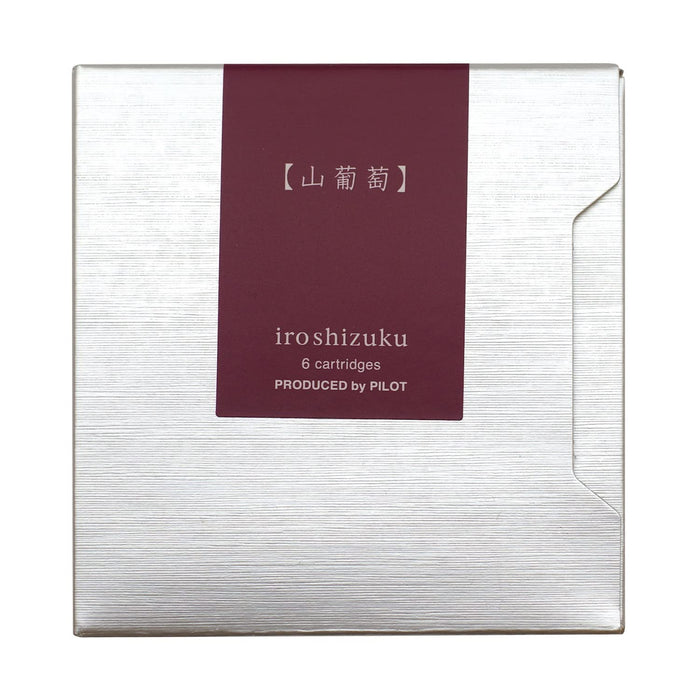 Pilot Iroshizuku Wild Grape 0.9Cc Fountain Pen Cartridge Pack of 6