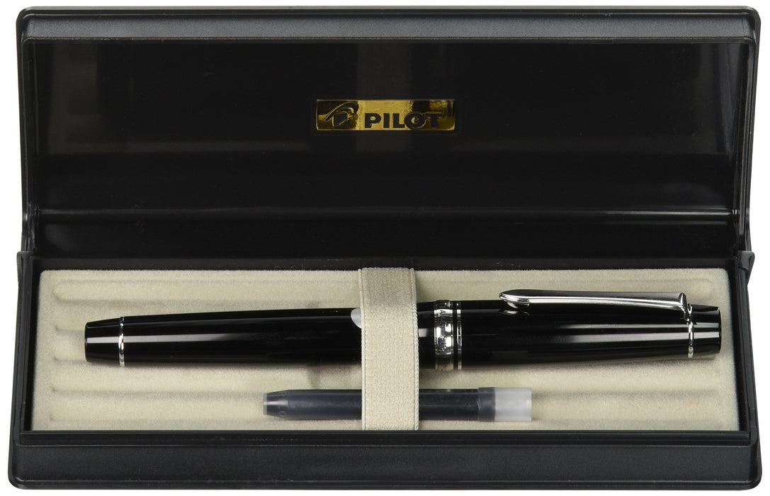 Pilot Custom Heritage 912 Bold Black Fountain Pen Fkvh-2Mr-Bb