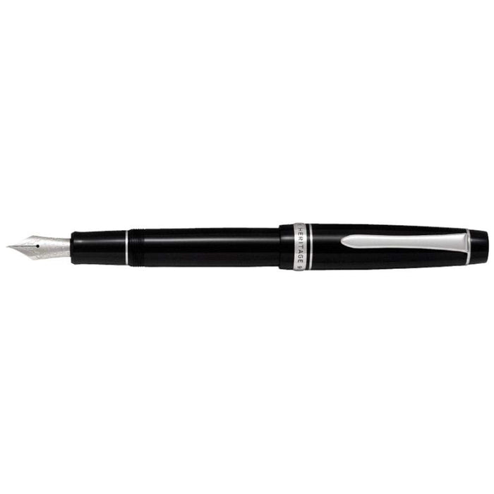 Pilot Custom Heritage 912 Black Music Fountain Pen MS Nib Fkvh-2Mr-B-Ms-Kiichin - The #1 Place for Japanese Goods in Your Hand!