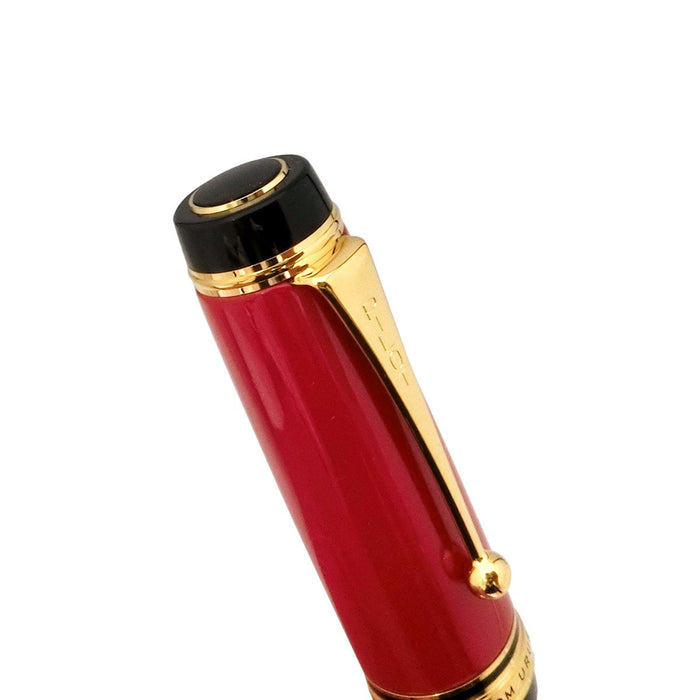 Pilot Custom Urushi Vermilion 钢笔，带中号精美字体