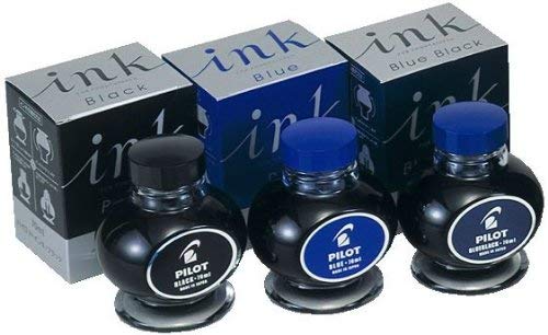 Pilot 蓝色钢笔墨水 70ml - Pilot Ink-70-L 补充瓶