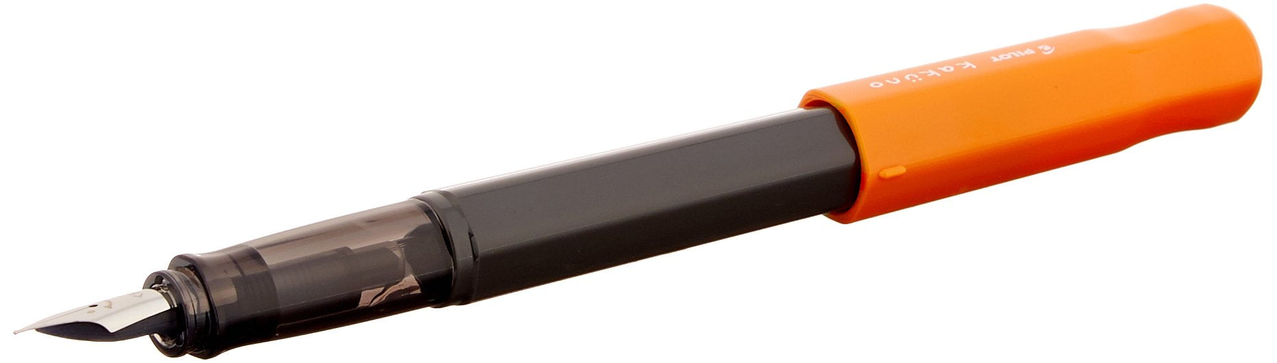 Pilot Kakuno F Orange Fountain Pen - Durable and Sleek FKA1SROF Design