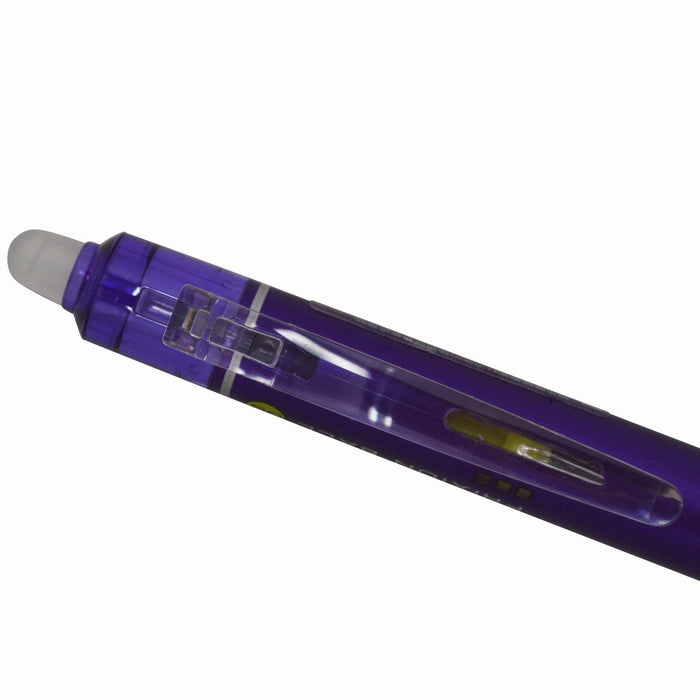 Pilot Friction Ball Knock Pen Violet 0.5mm Fine Point - LFBK-23EF-V