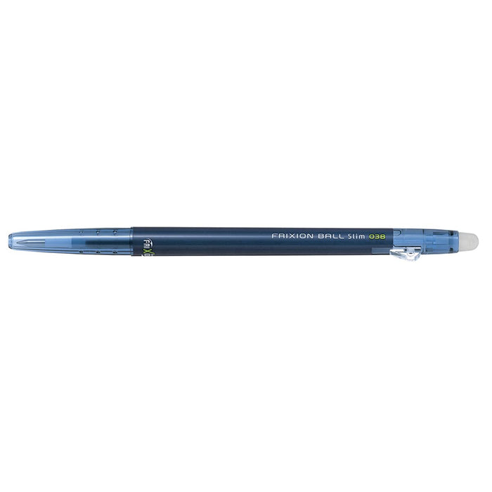 Pilot Frixion Ball Slim 038 Blue Black Ballpoint Pen Lfbs-18Uf-Bb Series