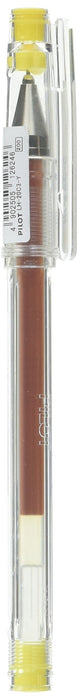 Pilot Hi-Tec-C 03 Yellow Extra Fine Gel Ballpoint Pen (Lh-20C3-Y)-Kiichin - The #1 Place for Japanese Goods in Your Hand!