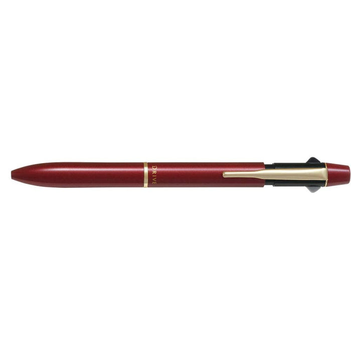 Pilot 2+1 Acro Drive Deep Red Mechanical Pencil & Ballpoint Pen 0.7mm Fine Point