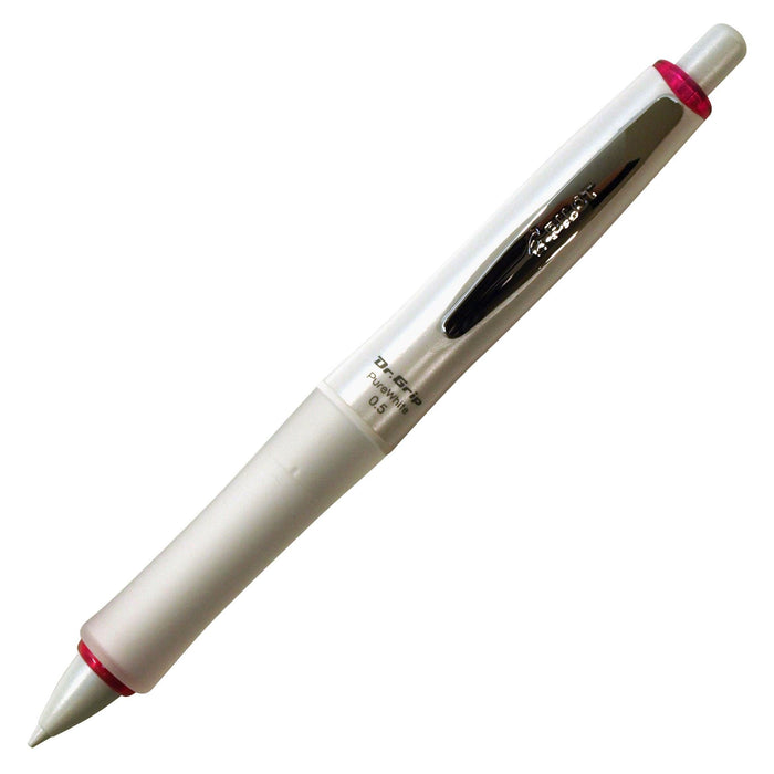 Pilot Doctor Grip Pure White HDGPW80R-P Pink Mechanical Pencil