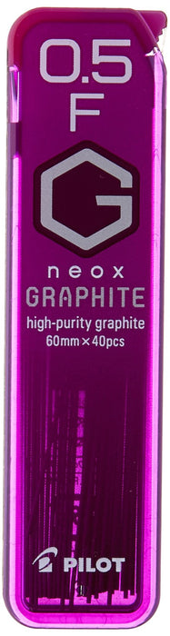 Pilot Neox Graphite 0.5mm Mechanical Pencil Lead Pack of 40 Pieces