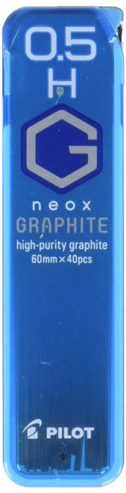 Pilot Neox Graphite Mechanical Pencil Lead 0.5mm H 40 Pieces