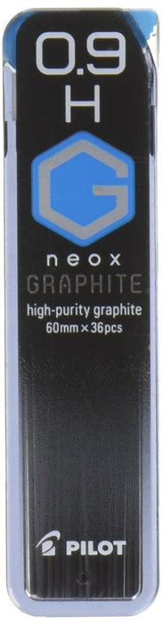 Pilot Neox Graphite 0.9mm H Mechanical Pencil Lead 36 Pieces Pack