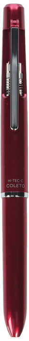 Pilot Hitech C Colleto 多功能 4 色筆主體 1000 紅色