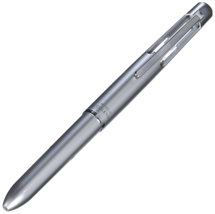 Pilot 4 色銀色多功能筆 Hitech C Colleto 1000 主體