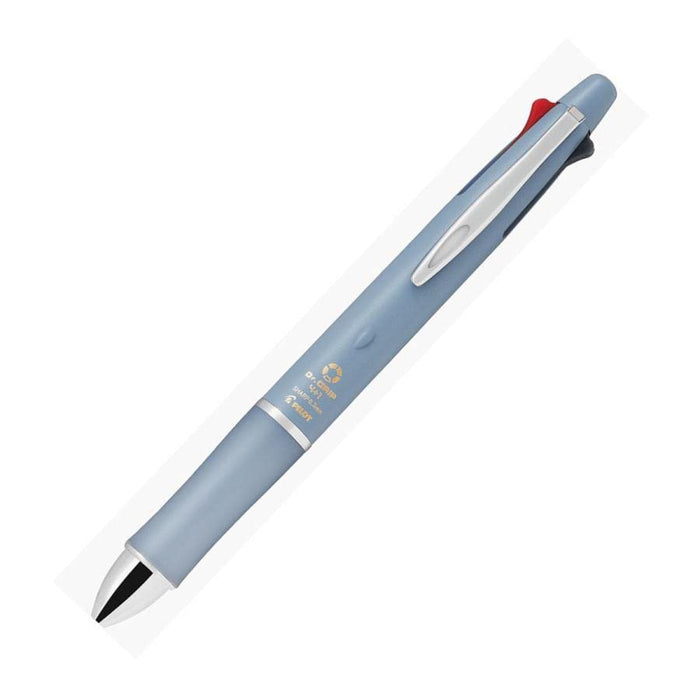 Pilot Doctor Grip 4+1 Multifunctional Pen 4 Colors + 0.3MM Sharp Blue Gray
