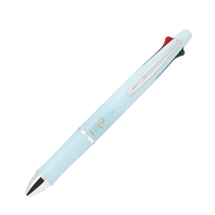 Pilot Doctor Grip 4+1 Multifunctional Pen 4 Colors with Sharp 0.3mm Pale Blue