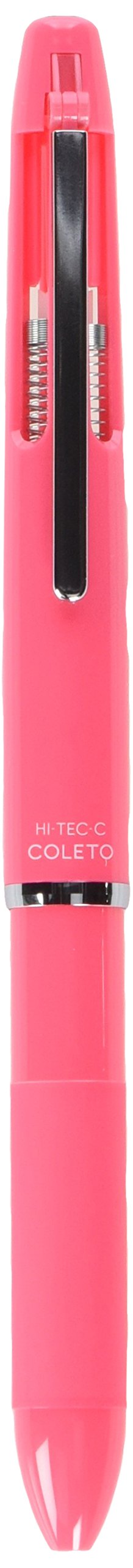Pilot 4-Color Multifunctional Hitech C Colleto 500 Pen Coral Pink Body-Kiichin - The #1 Place for Japanese Goods in Your Hand!