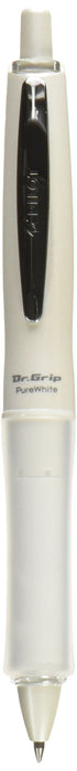 Pilot Dr.Grip Pure White Non-Color 0.7mm Oil-Based Ballpoint Pen