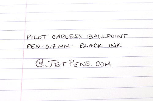 Pilot Capless Champagne Pink Oil-Based Ballpoint Pen BC-250R-CP