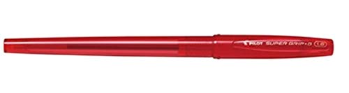 Pilot Super Grip G Oil-Based 1.6mm Thick Red Ballpoint Pens Set of 10-Kiichin - The #1 Place for Japanese Goods in Your Hand!