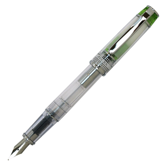 Pilot Prera Iro-Ai Medium Point Fountain Pen Transparent Green Body