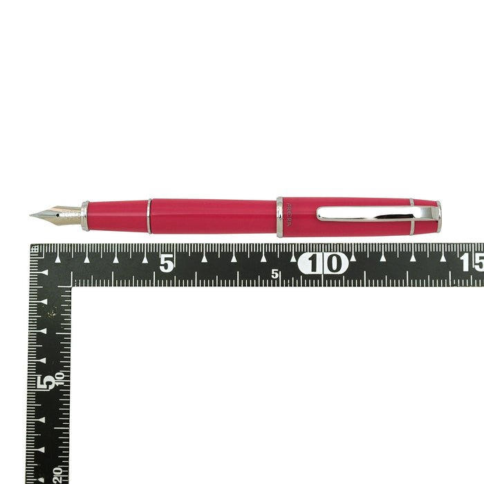 Pilot Prera Vivid Pink Body Fountain Pen with Medium Nib