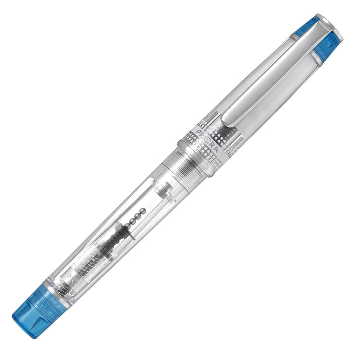 Pilot Prera Shikisaiai Fountain Pen Medium Nib Transparent Light Blue