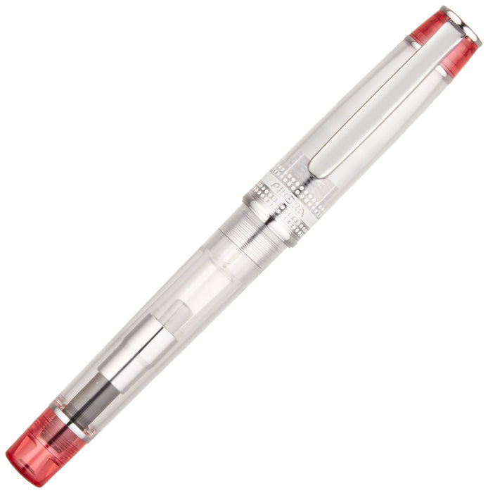 Pilot Prilla Iro-Ai Red Transparent Medium Point Fountain Pen Fprn-350R-Trm