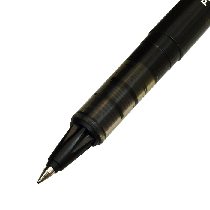 Pilot V Cone Black Ballpoint Pen 0.5mm Water-Based Ink - LVE-10EF-B