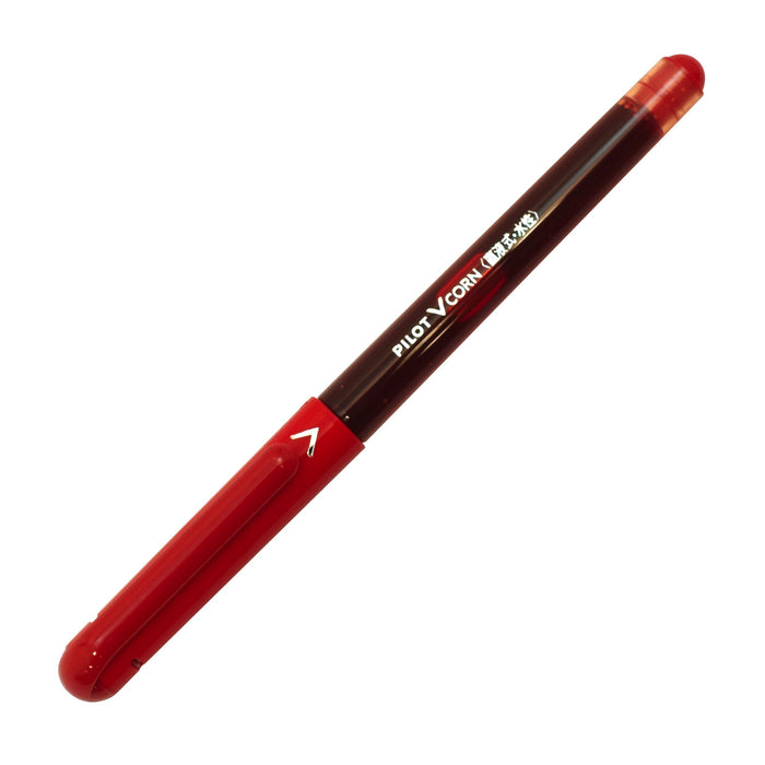 Pilot V Cone Red Ballpoint Pen 0.5mm Water-Based Ink LVE-10EF-R Model