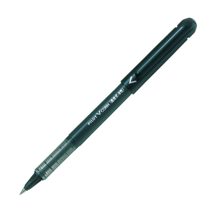 Pilot V-Cone 0.5mm Black Water-Based Ballpoint Pen 10-Pack