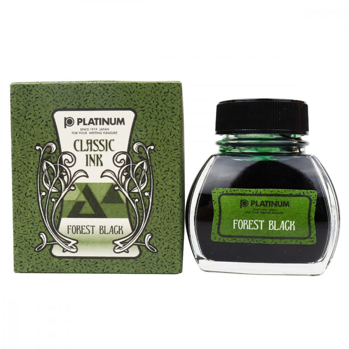 Platinum Fountain Pen Classic 44 with Forest Black Bottle Ink Model Inkk-2000-44-Kiichin - The #1 Place for Japanese Goods in Your Hand!