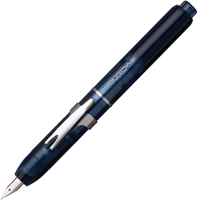 Platinum Curidas Retractable Fountain Pen Abyss Blue Extra Fine 5.5x0.55 Inch - PKN-7000#50-EF