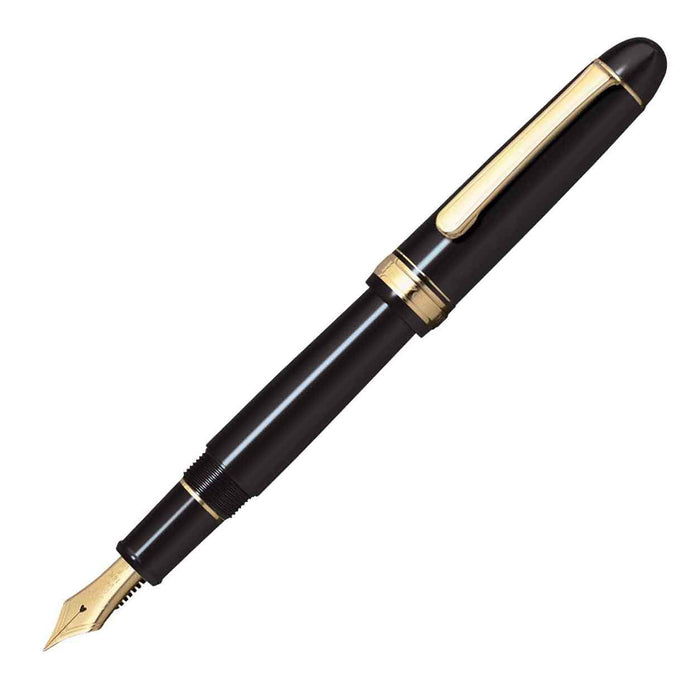 Platinum Fountain Pen #3776 Fine Point Cencherry Black