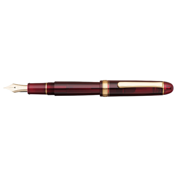 Platinum Fountain Pen #3776 Century Burgundy with Extra Fine Point