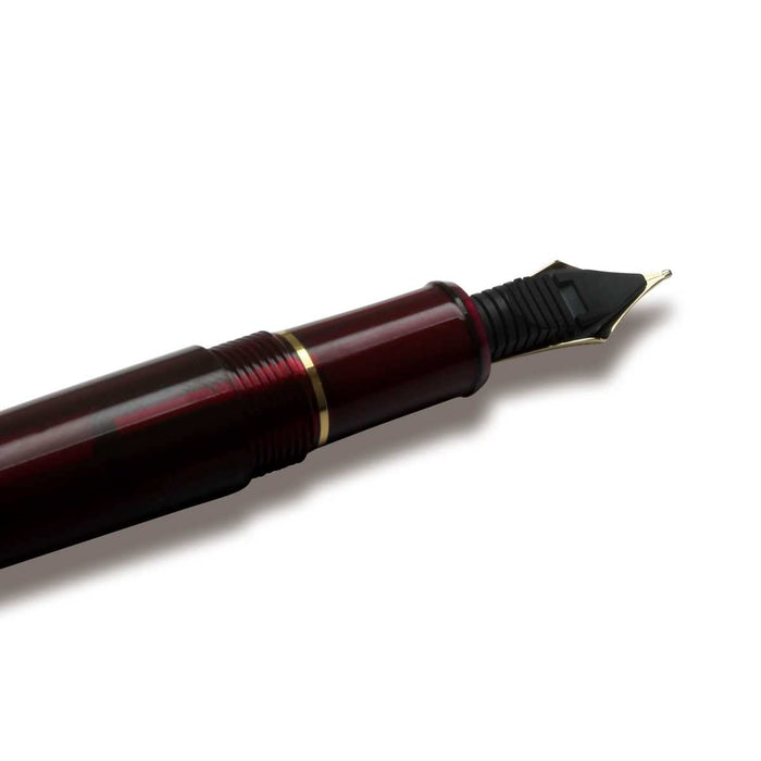 Medium Point Platinum Fountain Pen #3776 Century Burgundy Body Size 139.5x15.4mm 20.5g